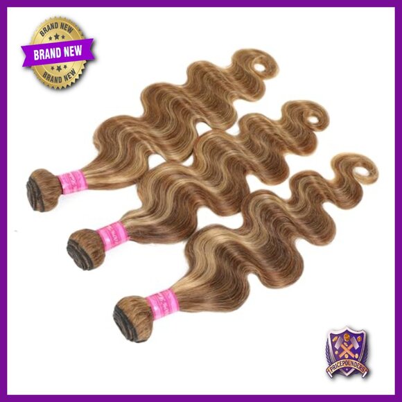 Brazilian Virgin Human Hair Extensions Body Wave 14-30 Inch Sew-In Bundles main image 5